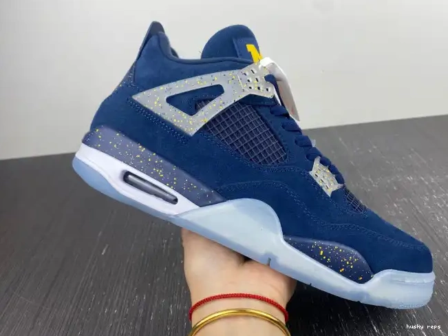 Rep Husky (PE) Jordan Michigan 4 Retro Air AJ4-1036660 0620